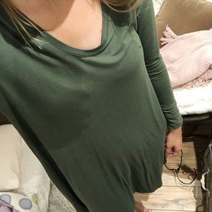GAP Dresses - Olive/Army Green long Sleeve Tshirt Dress GAP Dresses - Olive/Army Green long Sleeve Tshirt Dress